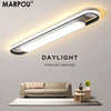 LED Ceiling Light 220V 41CM Rectangular Strip Light Modern Minimalist Home Decor Corridor Light for Stairwells Entrance Balcony