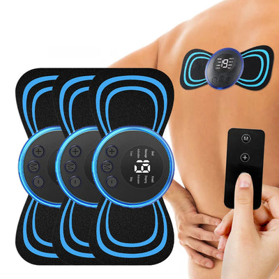 EMS Neck & Shoulder Massager — 8-Mode Pain Relief