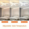 Modern LED Ceiling Light — 3-Color Ambient Glow