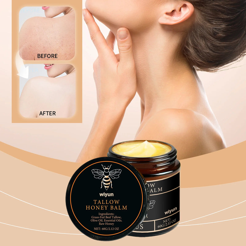 Tallow Honey Glow Cream — Hydrating Face and Body Moisturizer