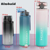 1L Sports Water Bottle — Leak Proof Gym and Travel Jug