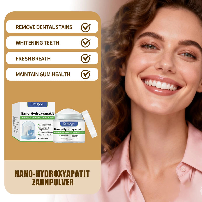 Teeth Whitening Powder — Stain Remover & Enamel Care