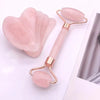 Gua Sha Facial Massager Set — Stone Scraping Board and Roller