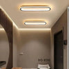 Long Strip LED Ceiling Lights Modern Simple Corridor Aisle Balcony Cloakroom Bedroom Porch Lamp Home Indoor Decor Lighting Lamps