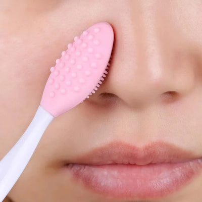 Deep Clean Silicone Face Brush — Pore Exfoliator Set