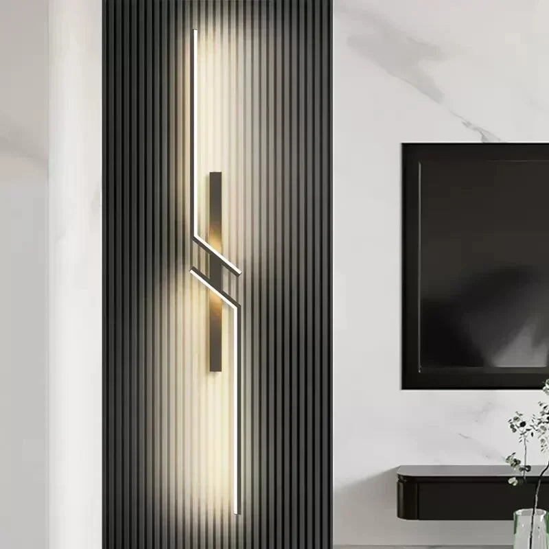LED Wall Lamp — Modern Minimalist Strip Decor Bedroom Light