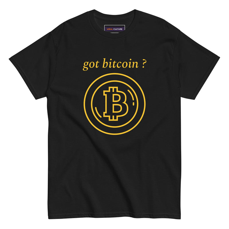Unisex classic got bitcoin tee